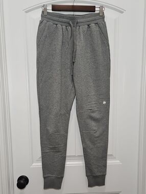 Werk Dancewear Gray Fleece Jogger Pant New Small Women's Logo